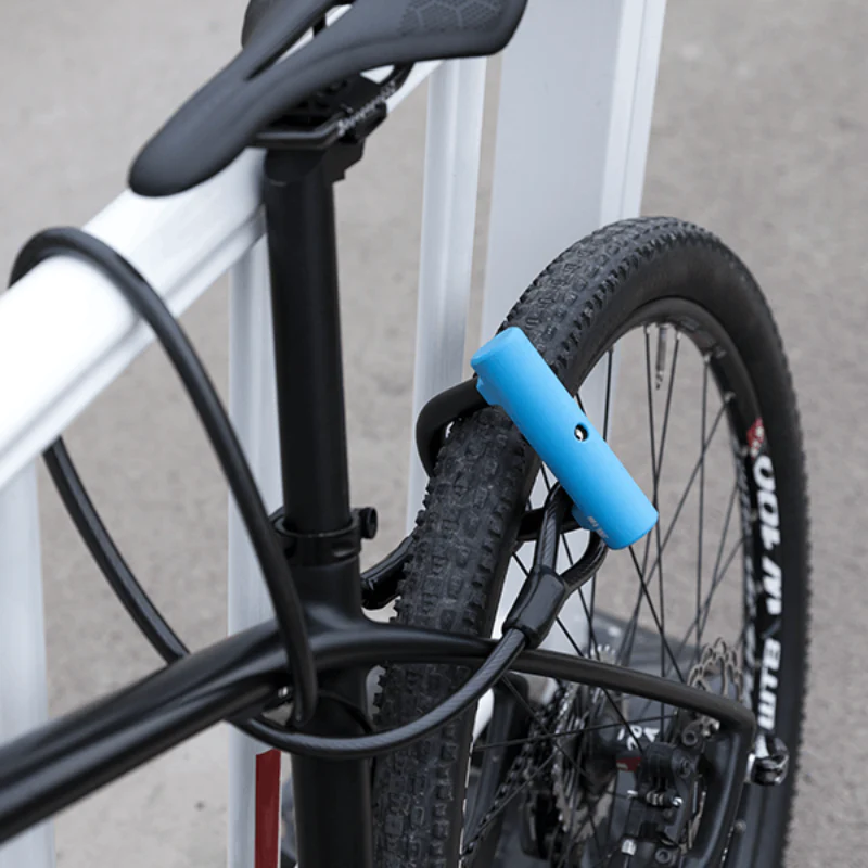 Kaufe 1100 mm * 12 mm Fahrradschloss Schwarz Blau Grün Orange  Fahrradsicherheitszubehör Diebstahlsicherung Fahrrad