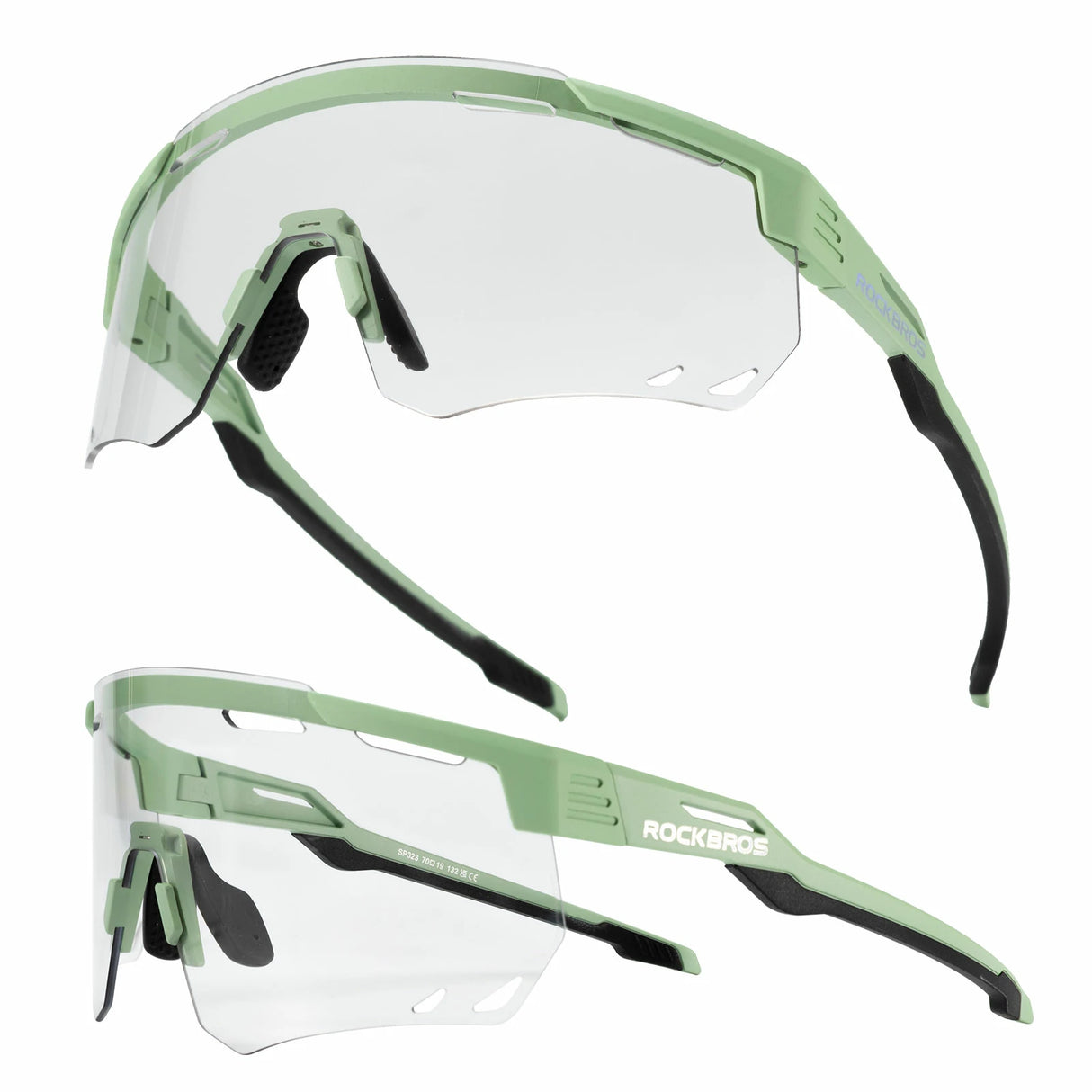 ROCKBROS Ultraleicht Fahrradbrille Selbsttönende Sonnenbrille mit UV400-Schutz - ROCKBROS-EU