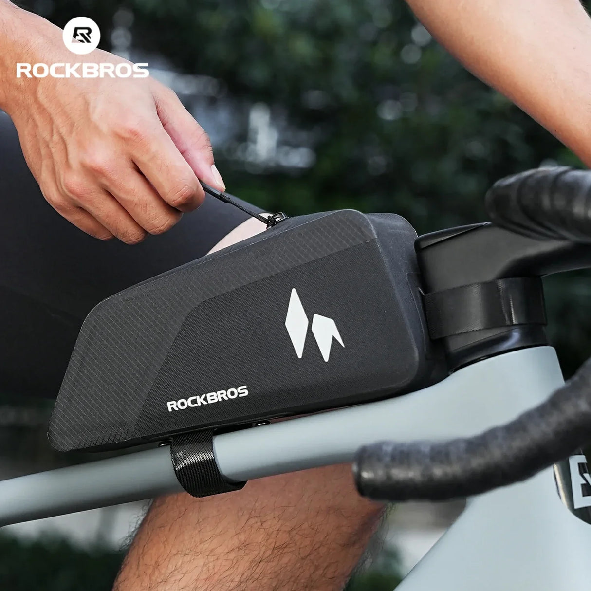 AS-151 RideMate Oberrohrtasche – 100% Wasserdicht, 1L Volumen