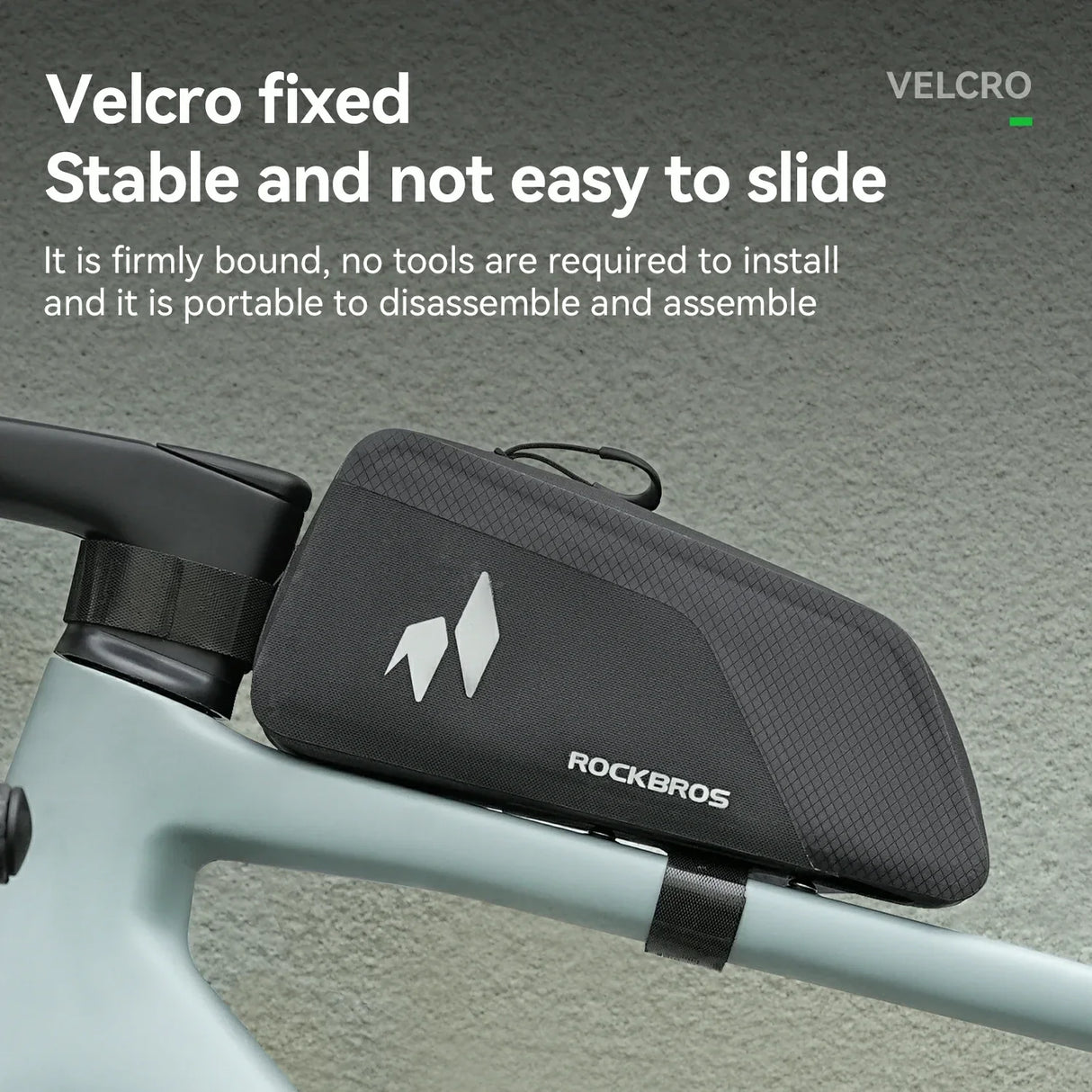 AS-151 RideMate Oberrohrtasche – 100% Wasserdicht, 1L Volumen