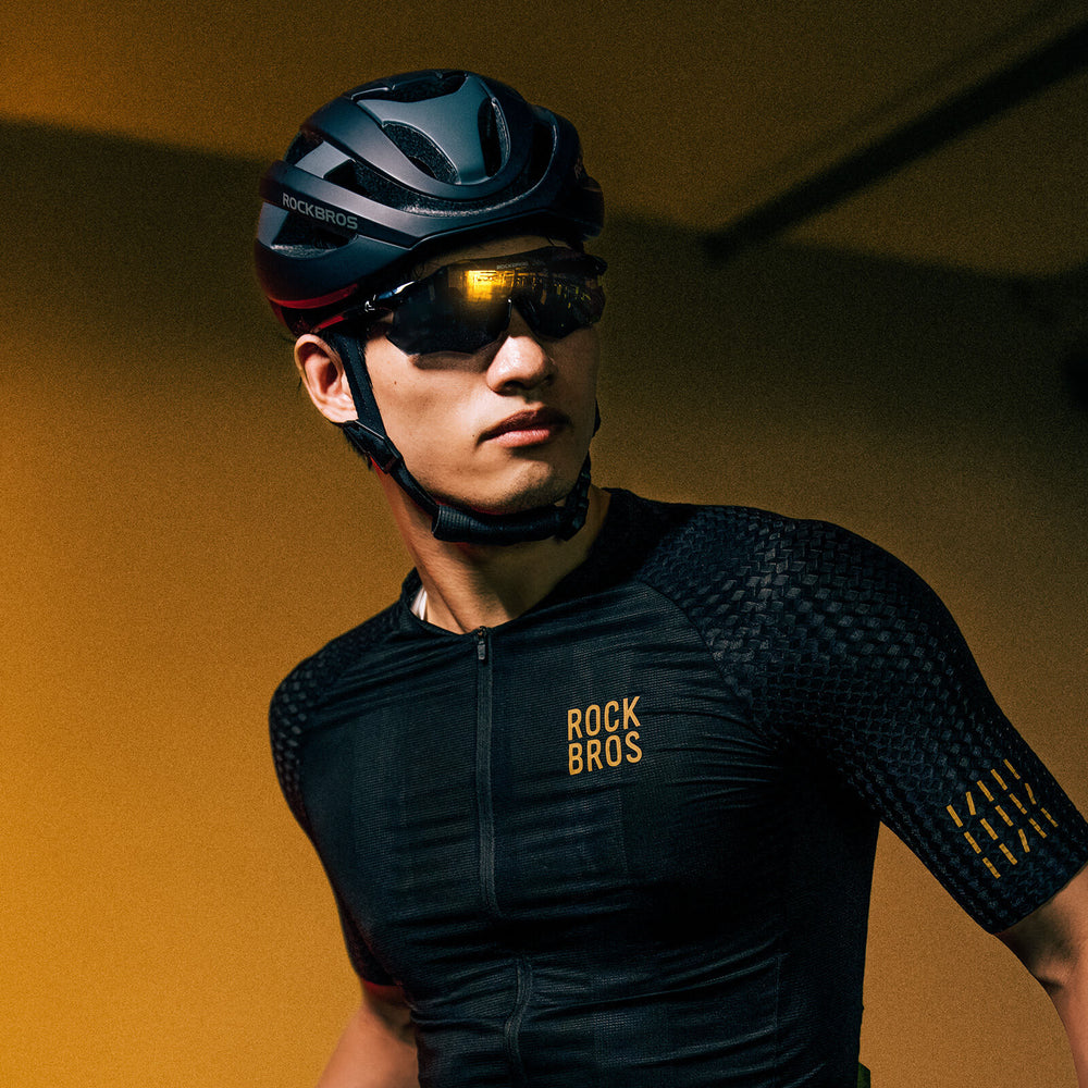 Fahrradbrille Verspiegelte Gläser UV400-Schutz Ohne Rahmen -SWIFT - ROCKBROS-EU