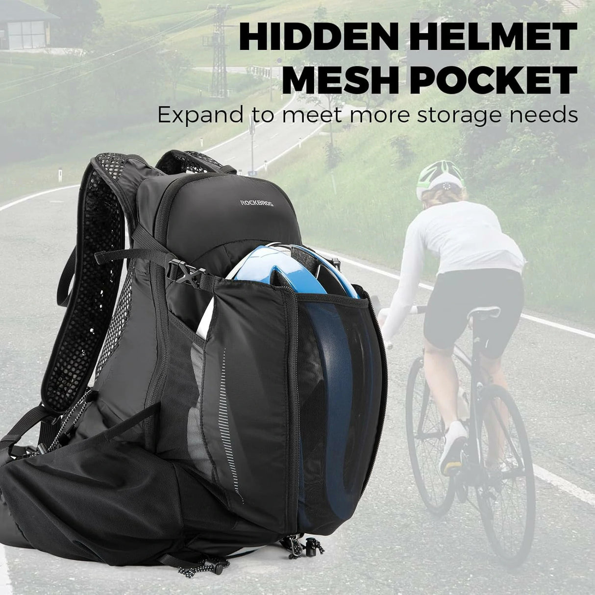 17L Outdoor Rucksack mit integriertem 2L Hydrationssystem