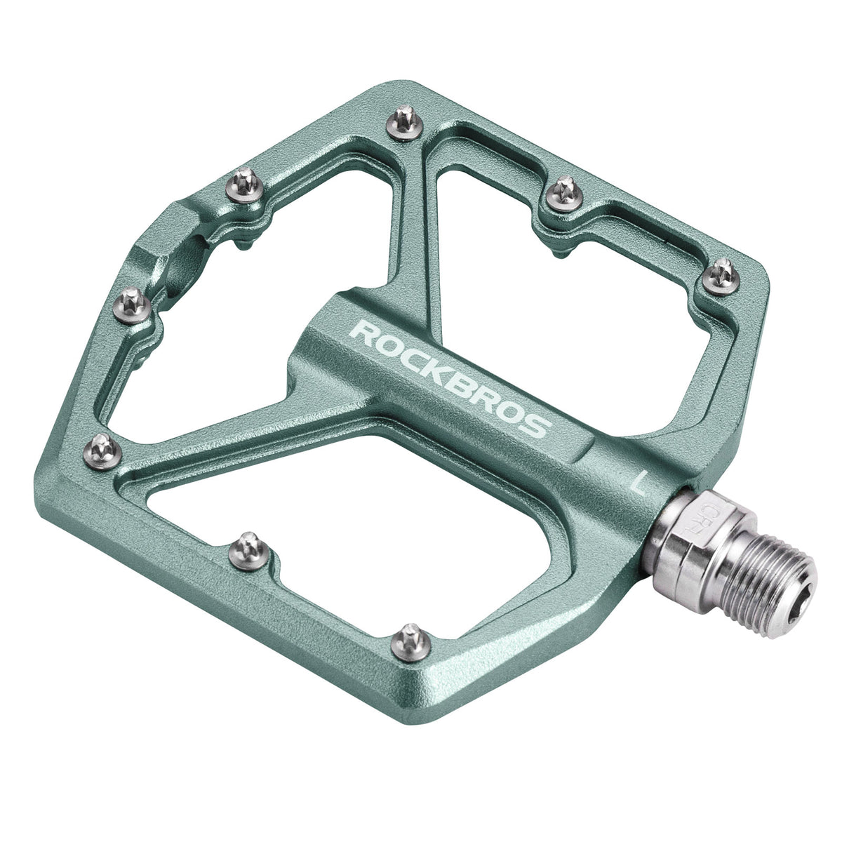 ROCKBROS aluminum platform pedals 9/16 inch for MTB e-bike city bike