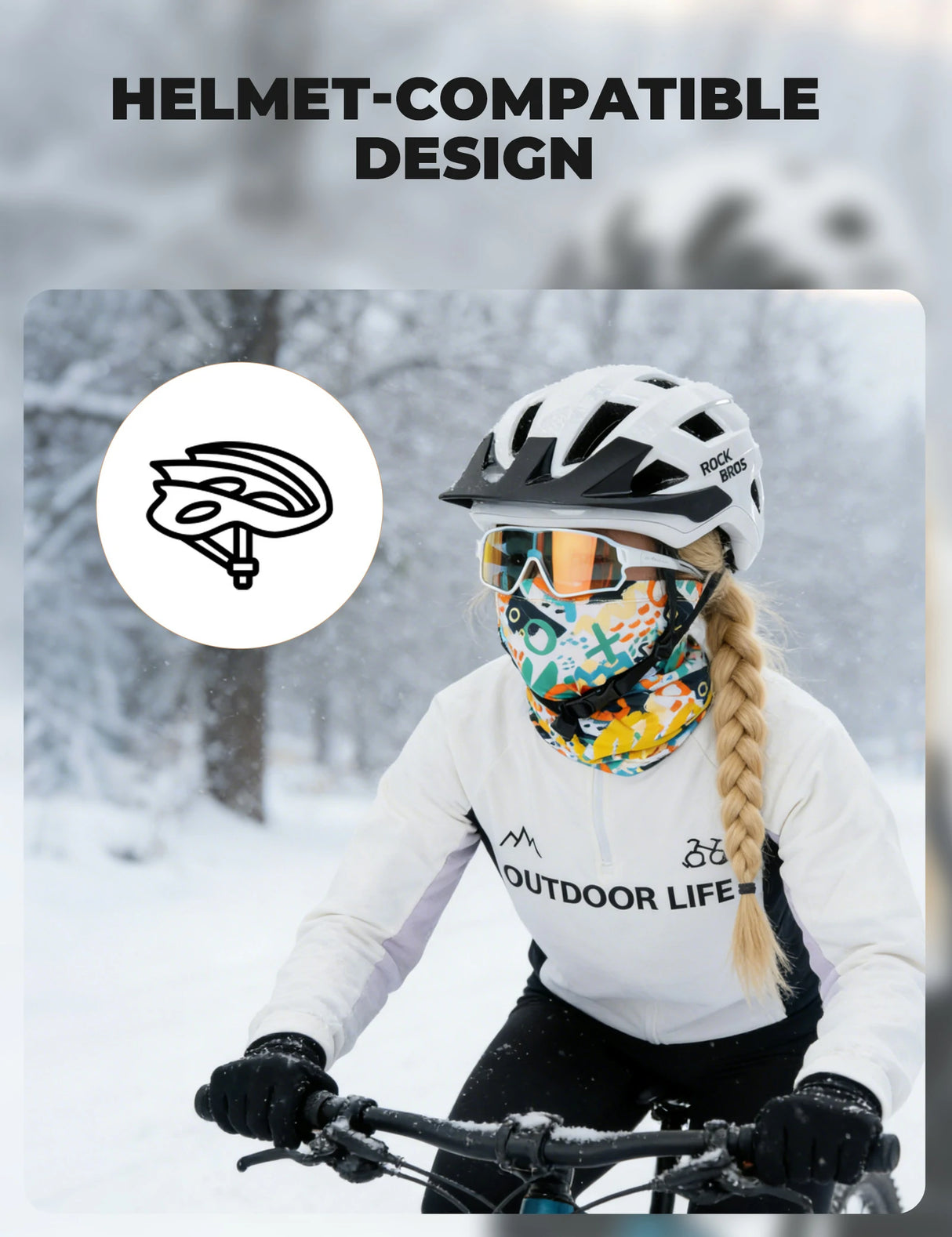 2-in-1 Kinder Halstuch & Mütze – Doppelseitiger Schlauchschal & Multifunktionstuch