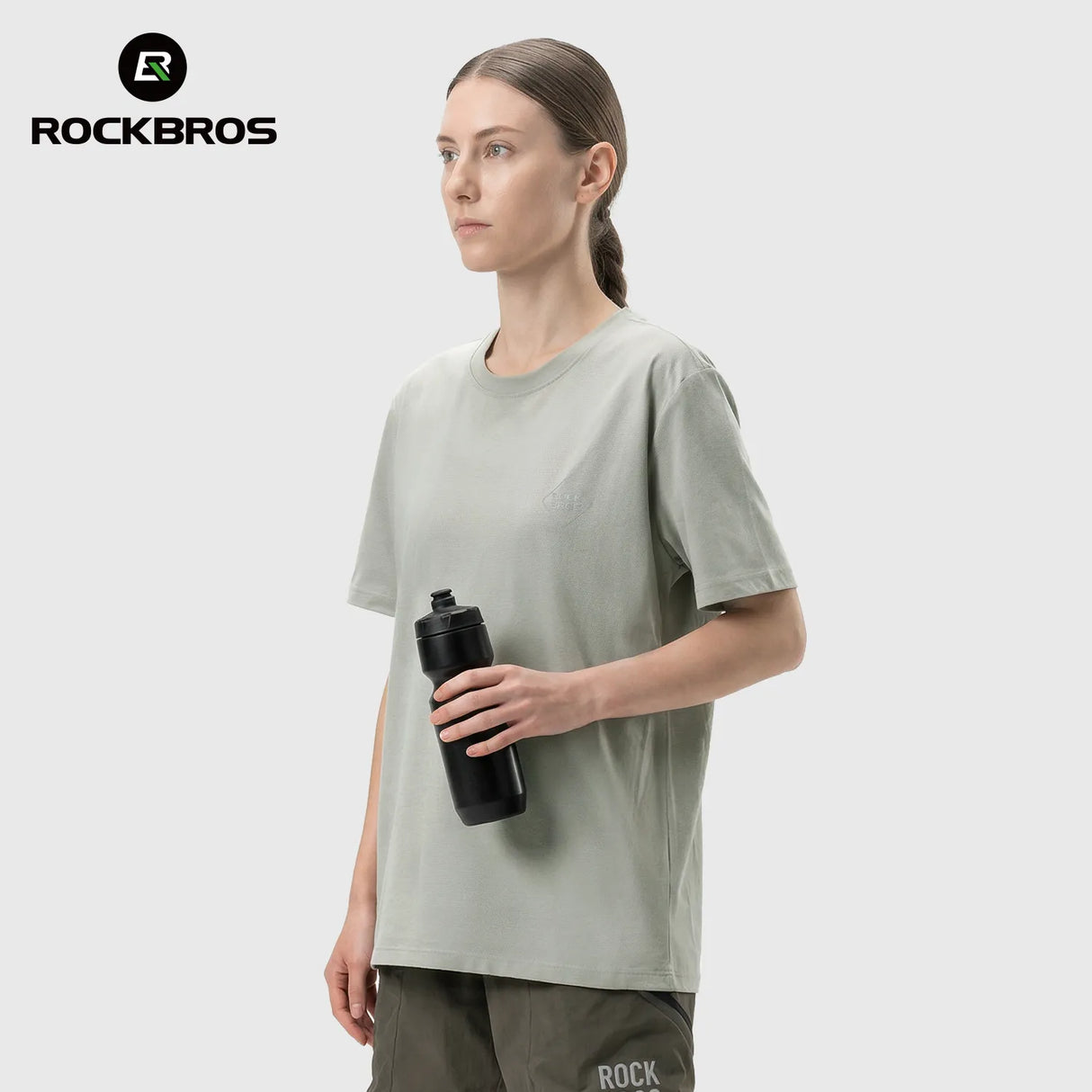 Lässiges Rad-T-Shirt mit kurzen Ärmeln – Urban-Serie