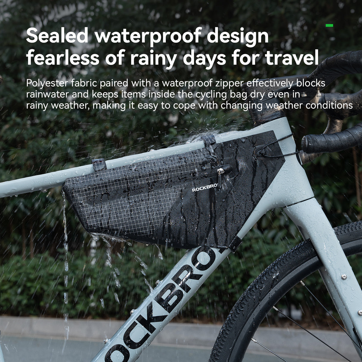 Wasserdichte Rahmentasche 1,7L – Leichte Fahrradtasche