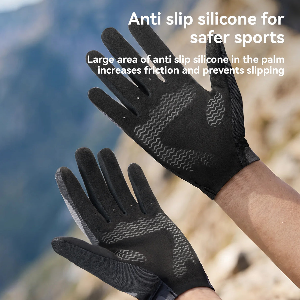 ROCKBROS TouchFlex All-Season Fahrradhandschuhe Lang