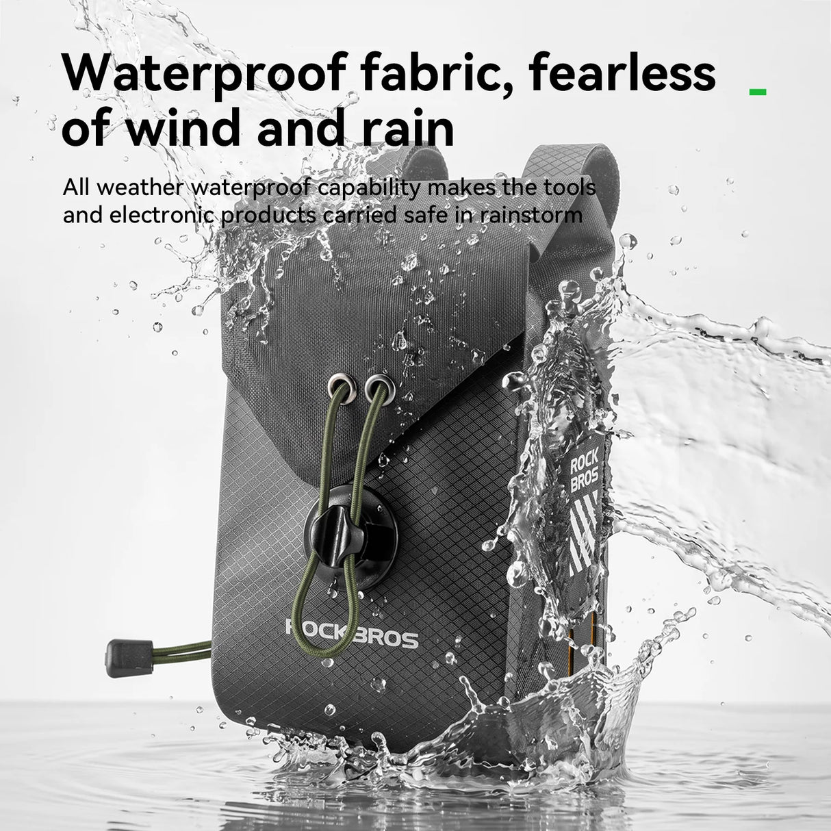 ROCKBROS AquaShield Fold - Wasserdichte Lenkertasche