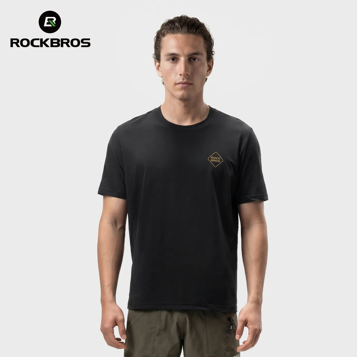 Lässiges Rad-T-Shirt mit kurzen Ärmeln – Urban-Serie