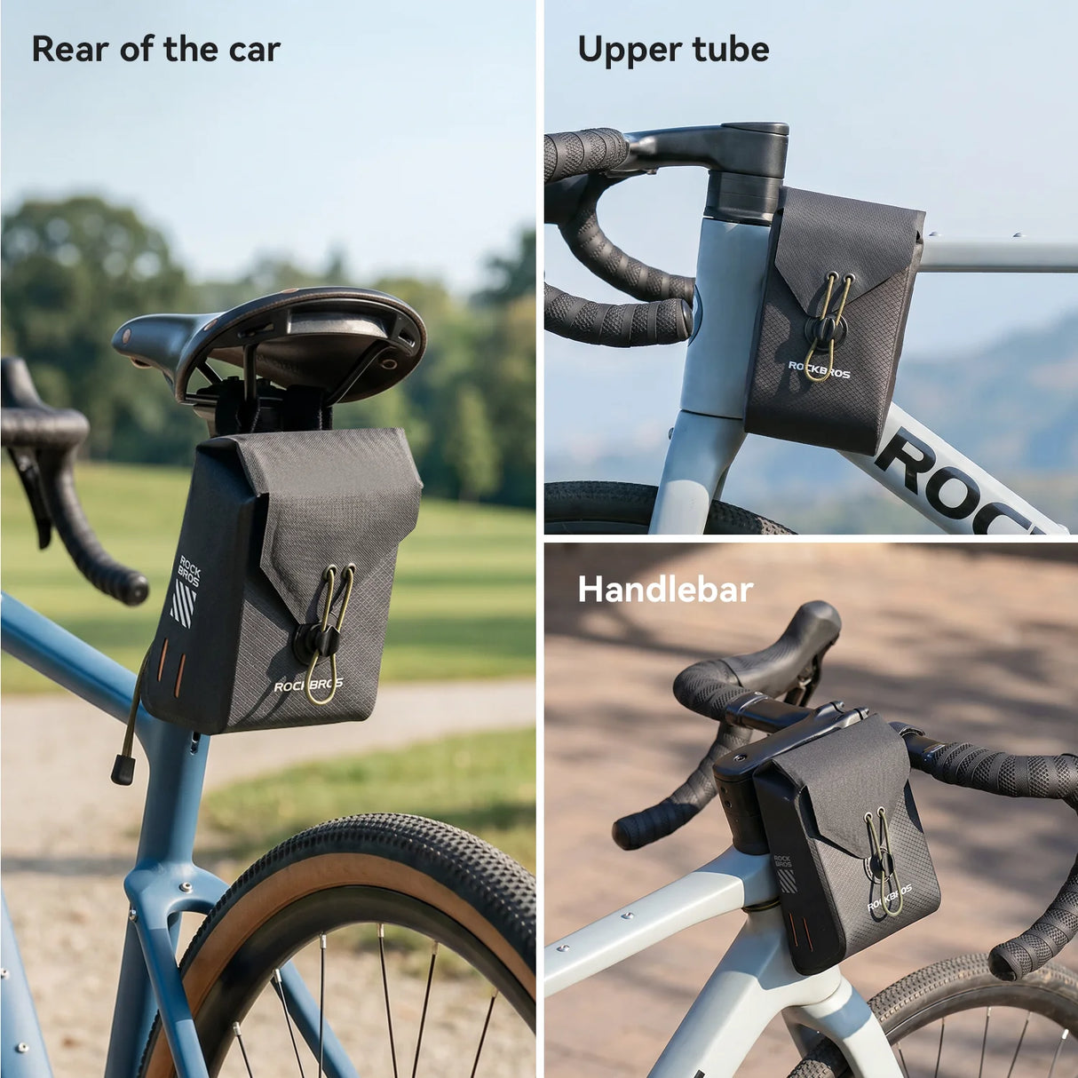 ROCKBROS AquaShield Fold - Wasserdichte Lenkertasche