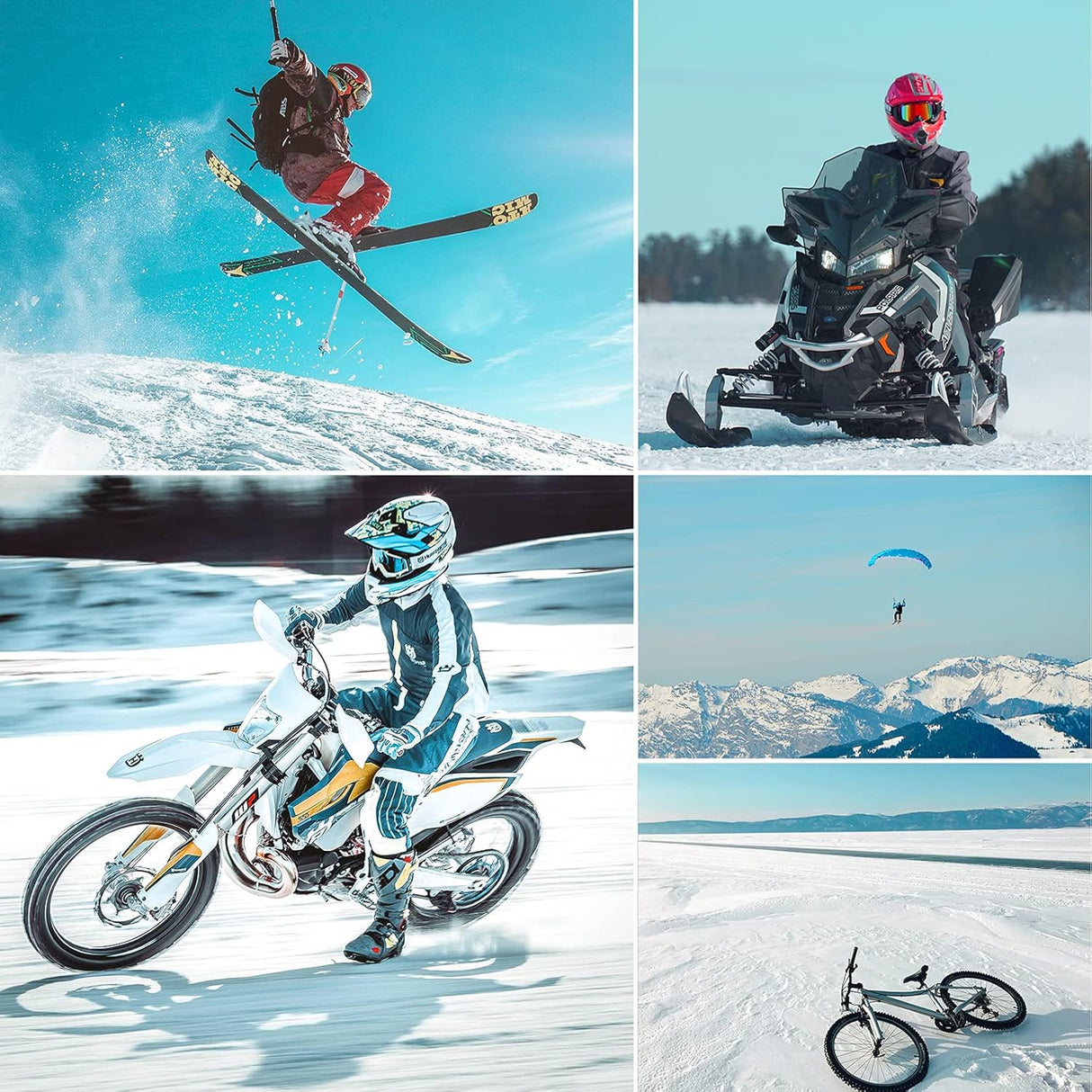 ROCKBROS Balaclava Lightweight UV Protection Face Cover #Style_Short