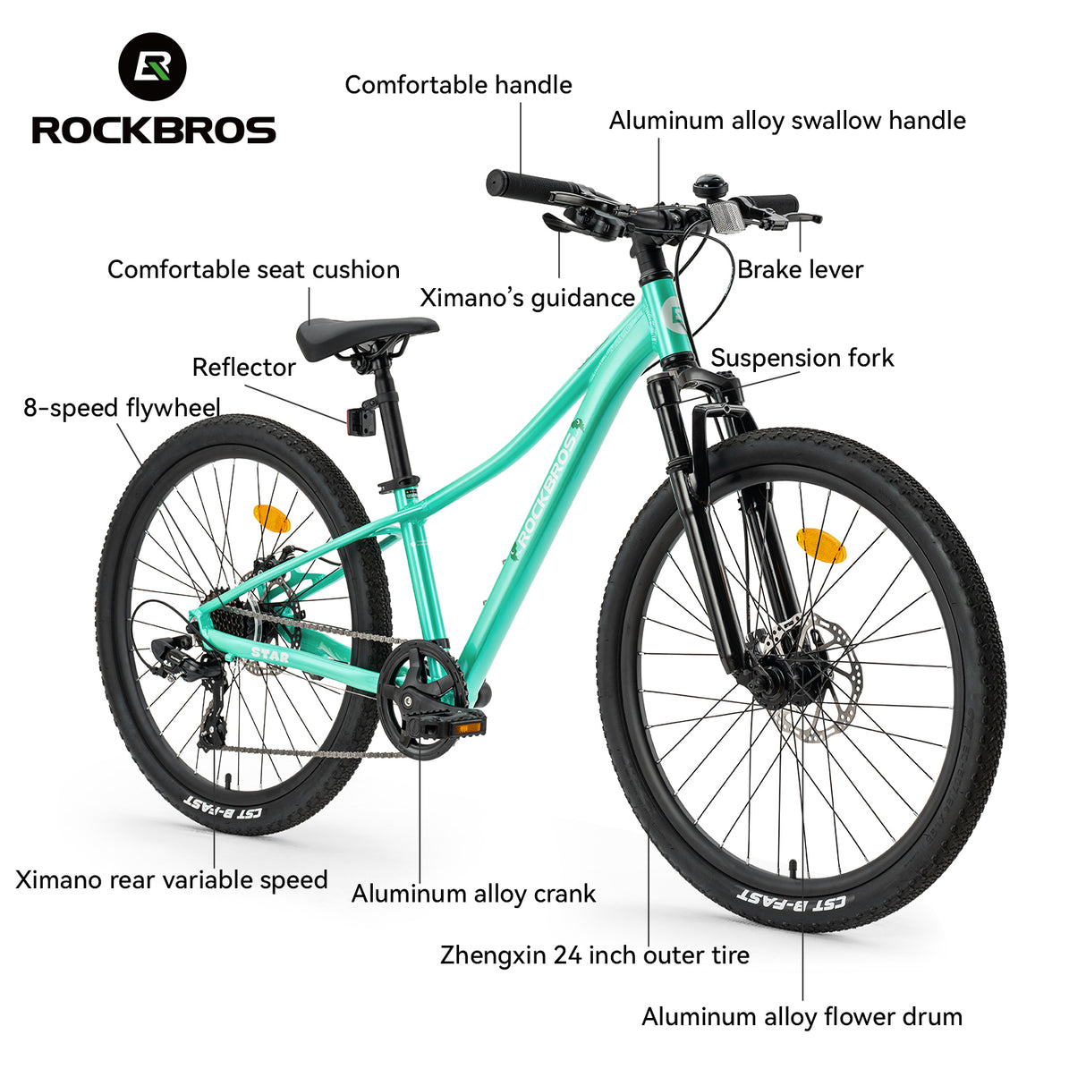 STAR -24-Zoll-Mountainbike für Kinder