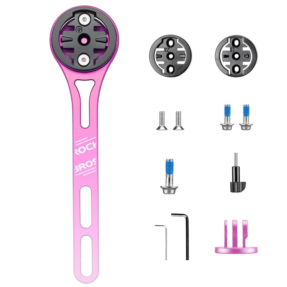 Aero Fahrradcomputer Halterung – Leichtbau-Lenkerverlängerung mit Schnellverschluss