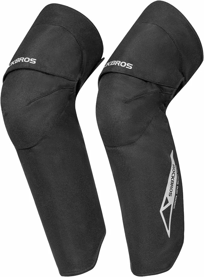 Beinlinge Knieschutz Winter – 1 Paar Wärmende Knieschoner mit Fleece & Winddichtung