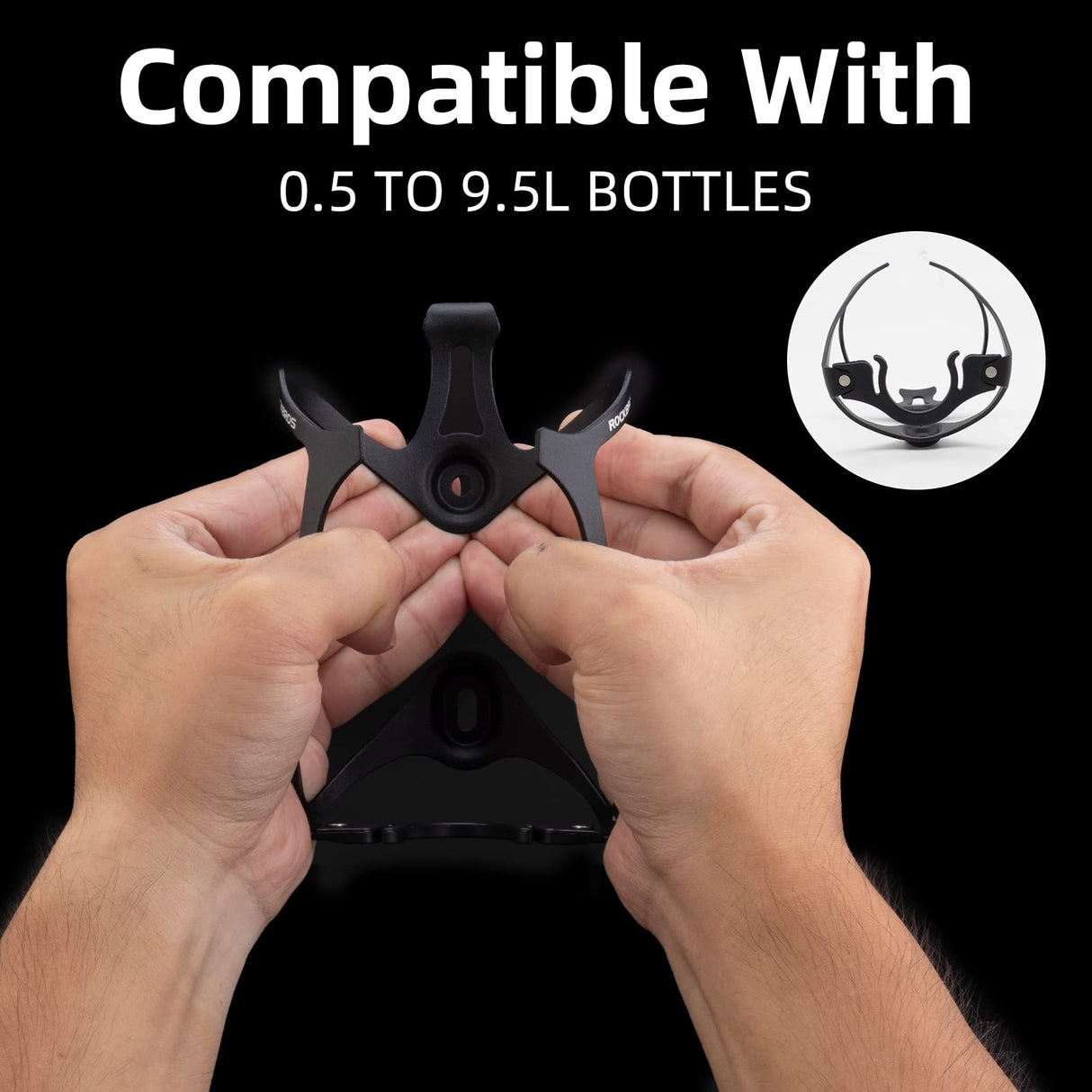 Fahrrad Flaschenhalter aus Aluminium Leicht - ROCKBROS-EU