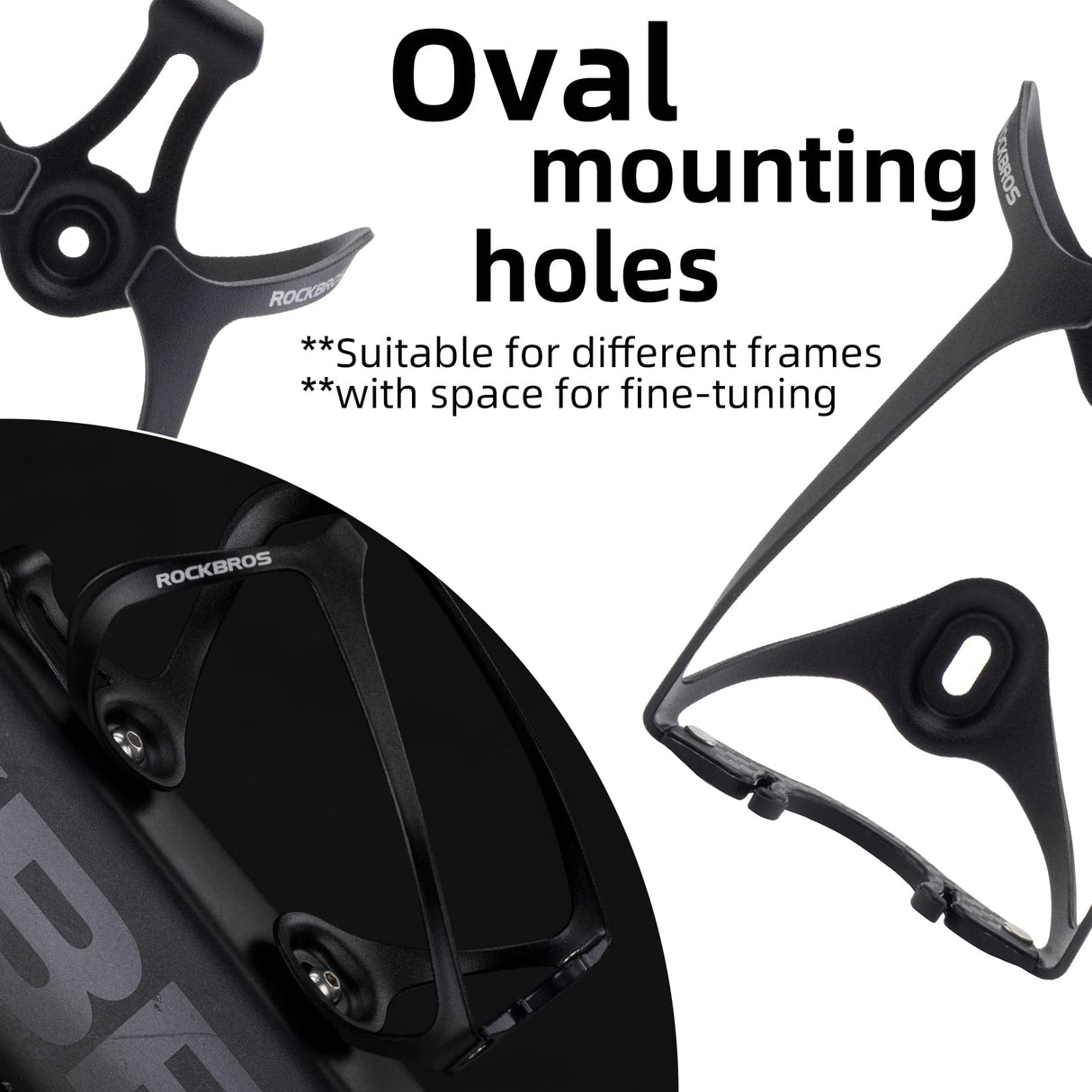 Fahrrad Flaschenhalter aus Aluminium Leicht - ROCKBROS-EU
