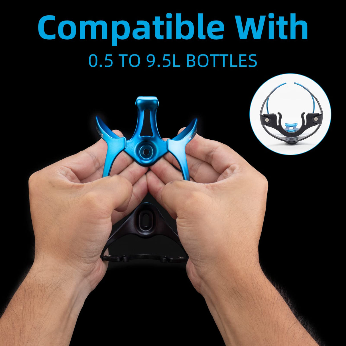 Fahrrad Flaschenhalter aus Aluminium Leicht - ROCKBROS-EU