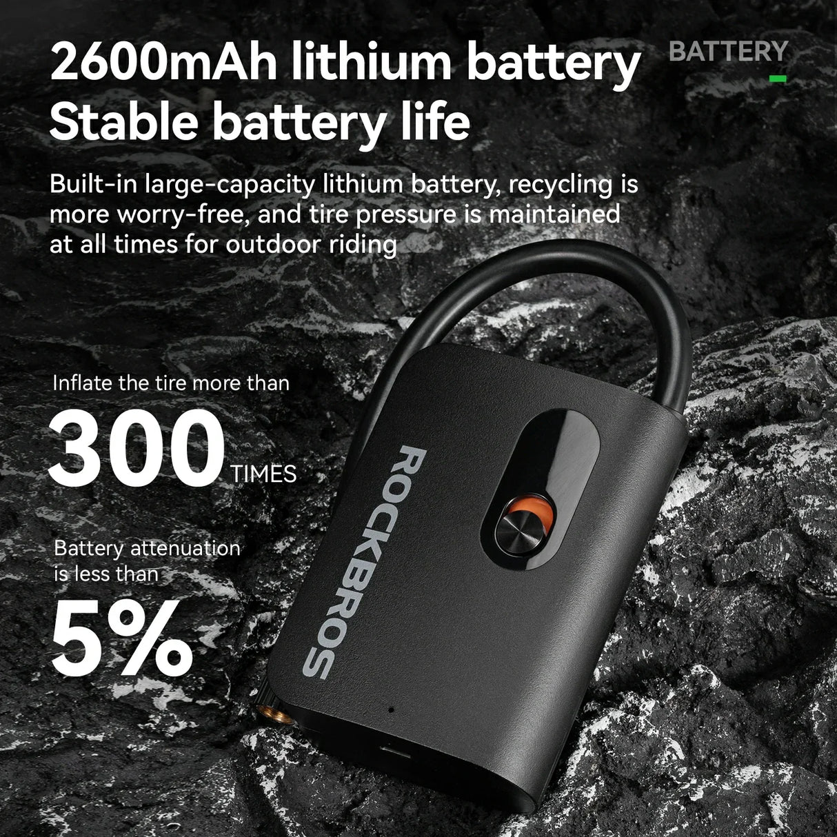 Elektrische -Fahrradpumpe- L1