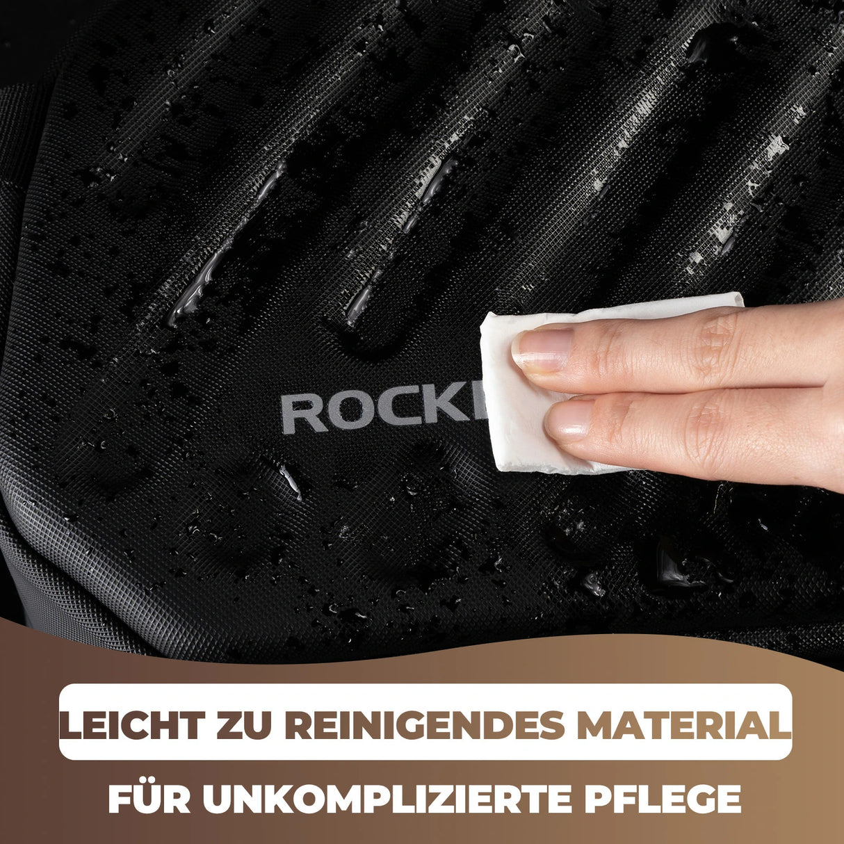 Fahrrad‑Gepäckträgertasche 7,5 L – Mit doppelt gesichertem Zahlenschloss