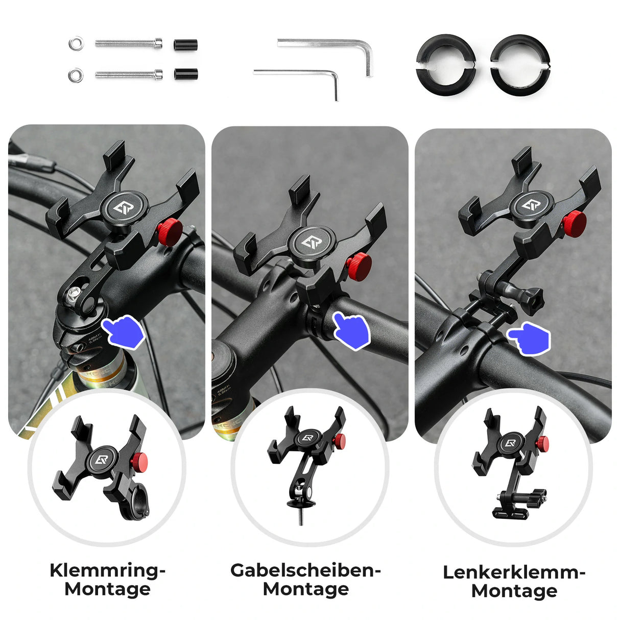 ROCKBROS Fahrrad-Handyhalterung – Dein Smartphone sicher im Griff!