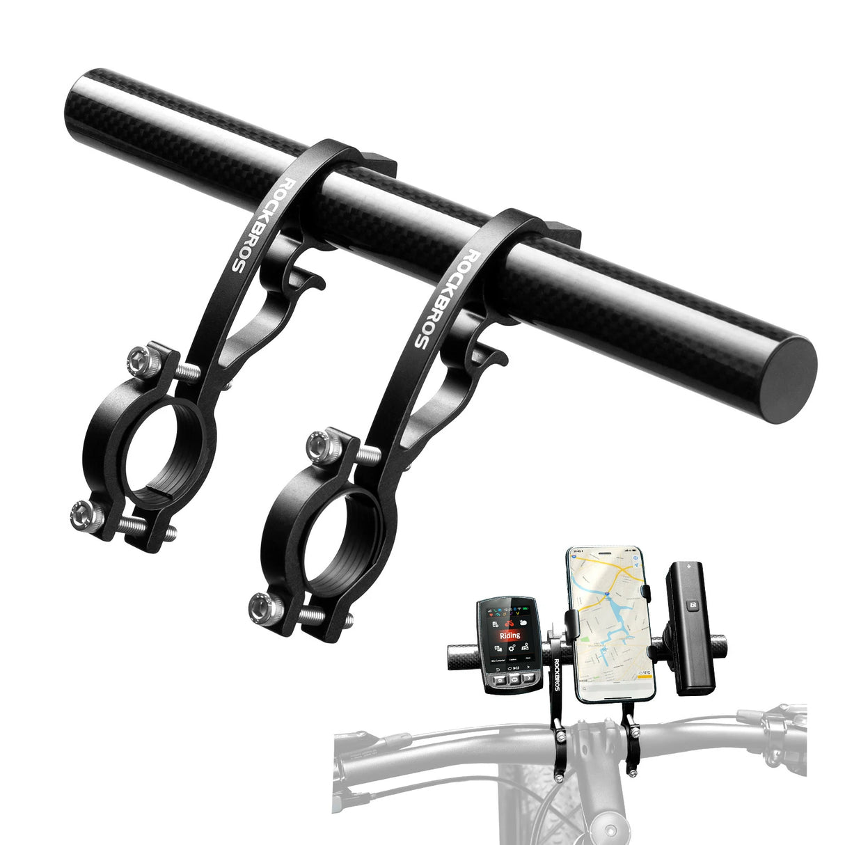 Fahrrad Lenkererweiterung 25 cm – Extender-Halterung für 20‑32 mm Lenkerdurchmesser