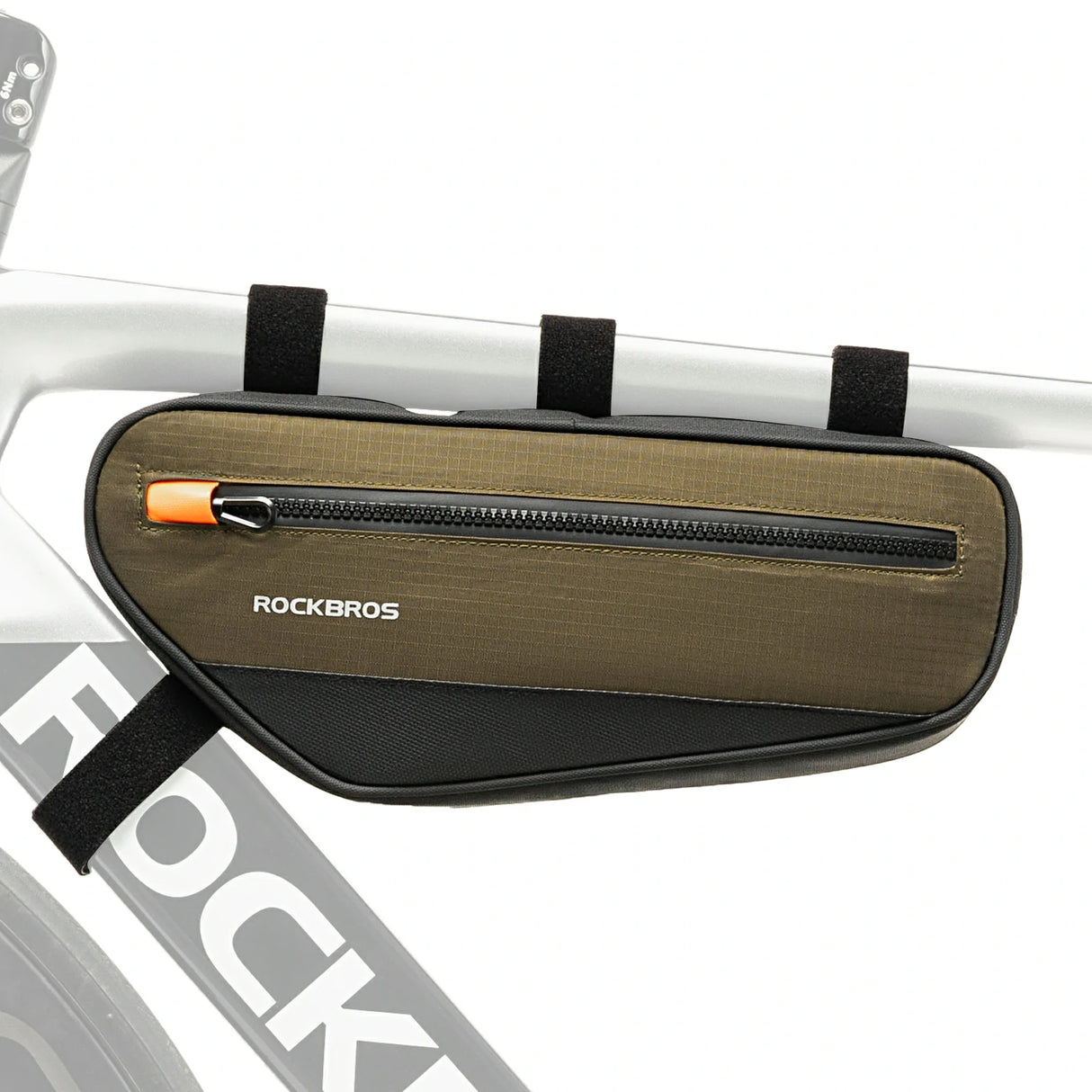 Fahrrad‑Rahmentasche – Dreiecktasche 1,7 L, reflektierend