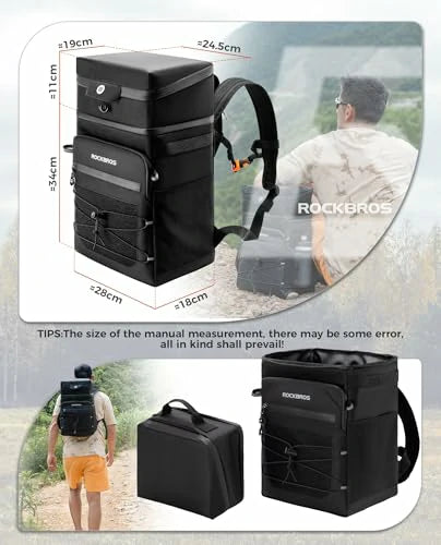 Fahrrad‑Rucksack 17,5 L – Wander‑ & Trekkingrucksack