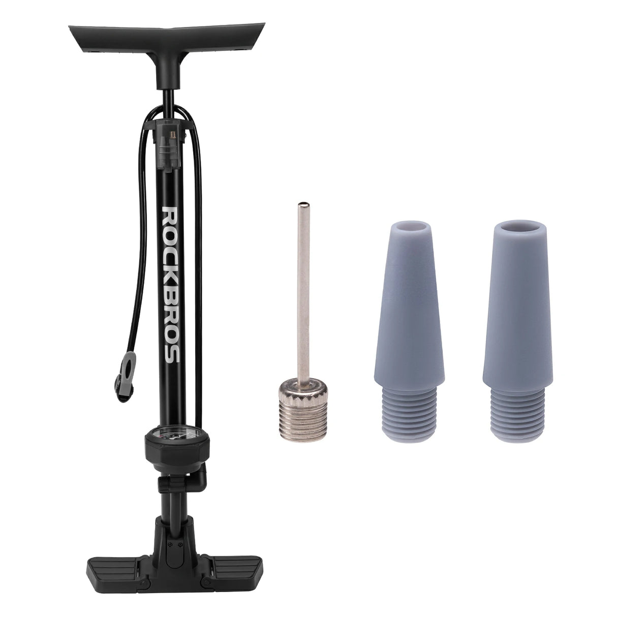 Fahrrad Standluftpumpe – 150 PSI, mit integriertem Manometer