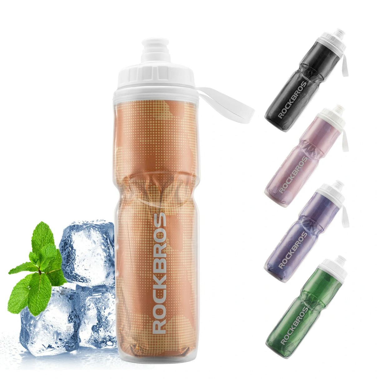 Fahrrad‑Trinkflasche 670 ml – Auslaufsicher, BPA‑frei & robust