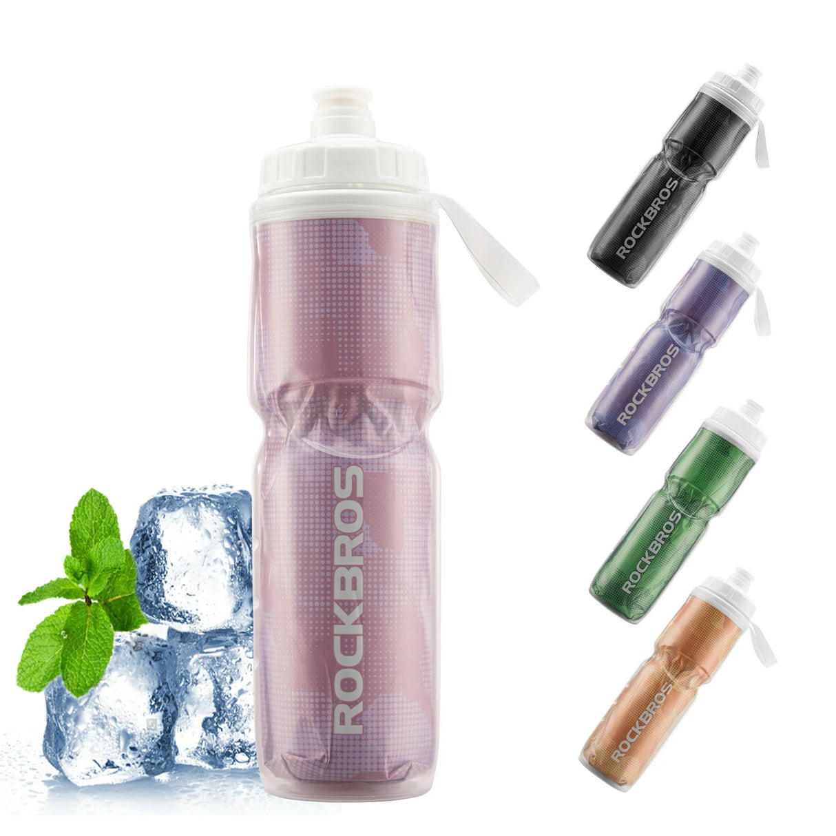 Fahrrad‑Trinkflasche 670 ml – Auslaufsicher, BPA‑frei & robust
