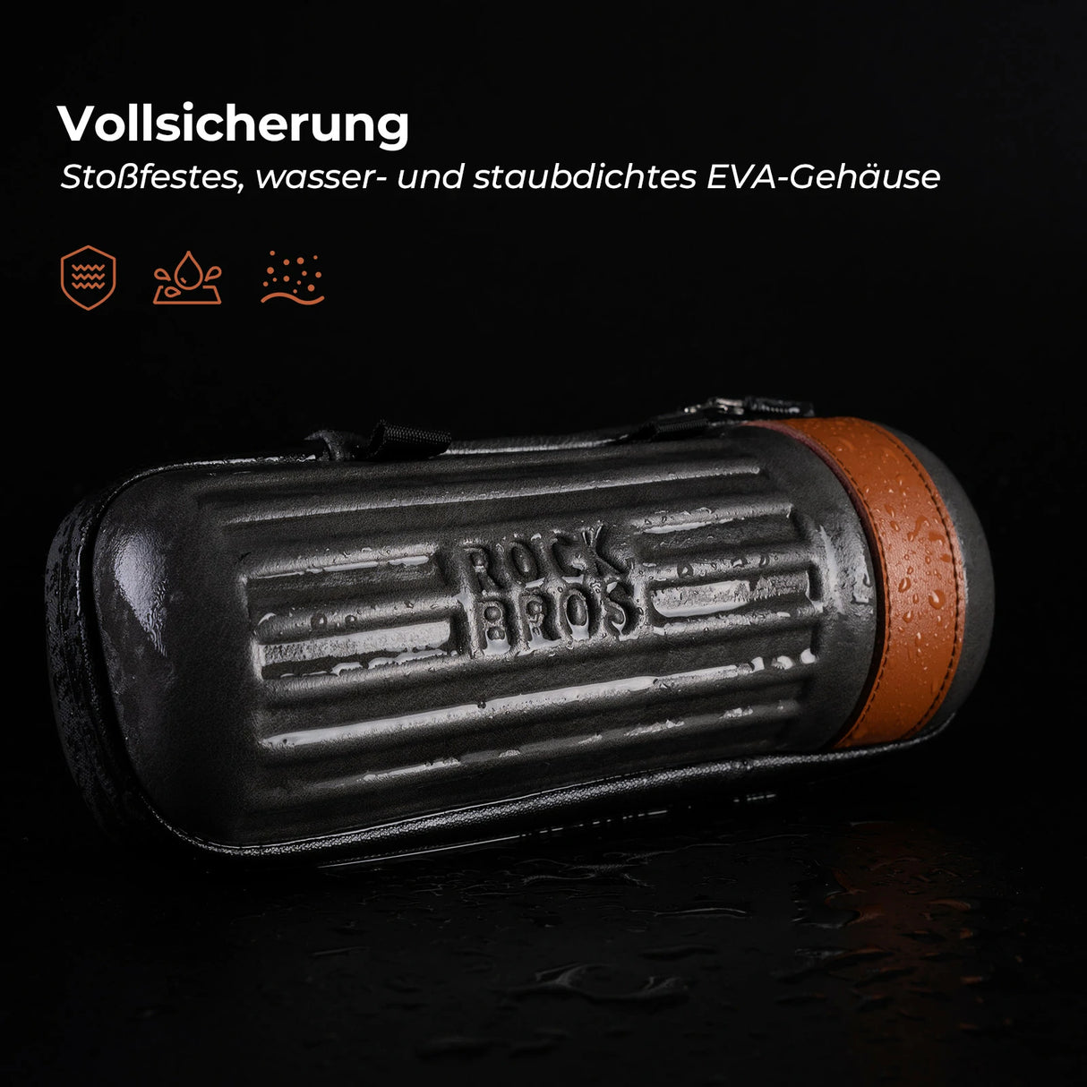 Fahrrad‑Werkzeugtasche – EVA‑Material, 0,73 L Fassungsvermögen