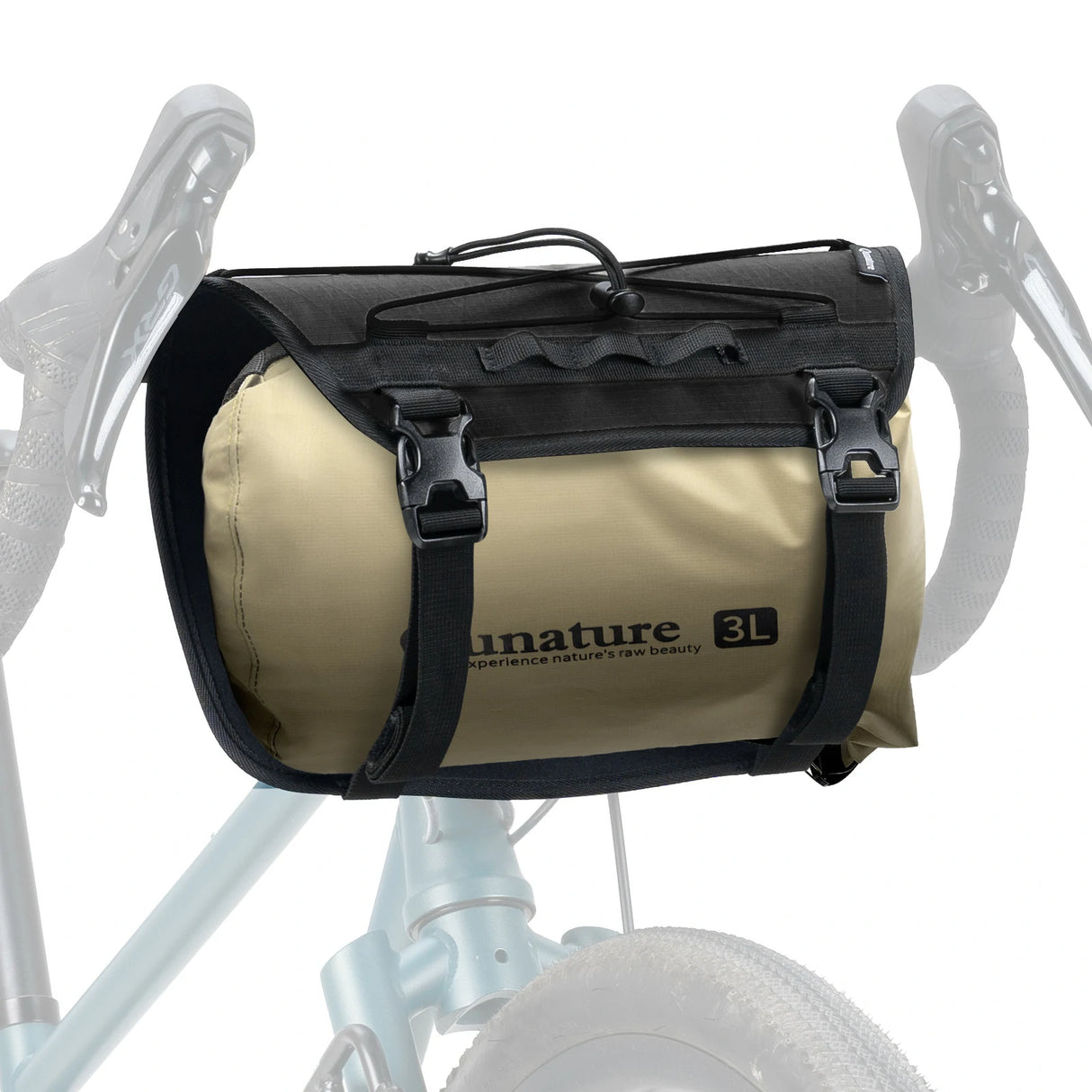 Fahrrad Lenkerhalter+Wasserdichte Kompressionstasche Set-A