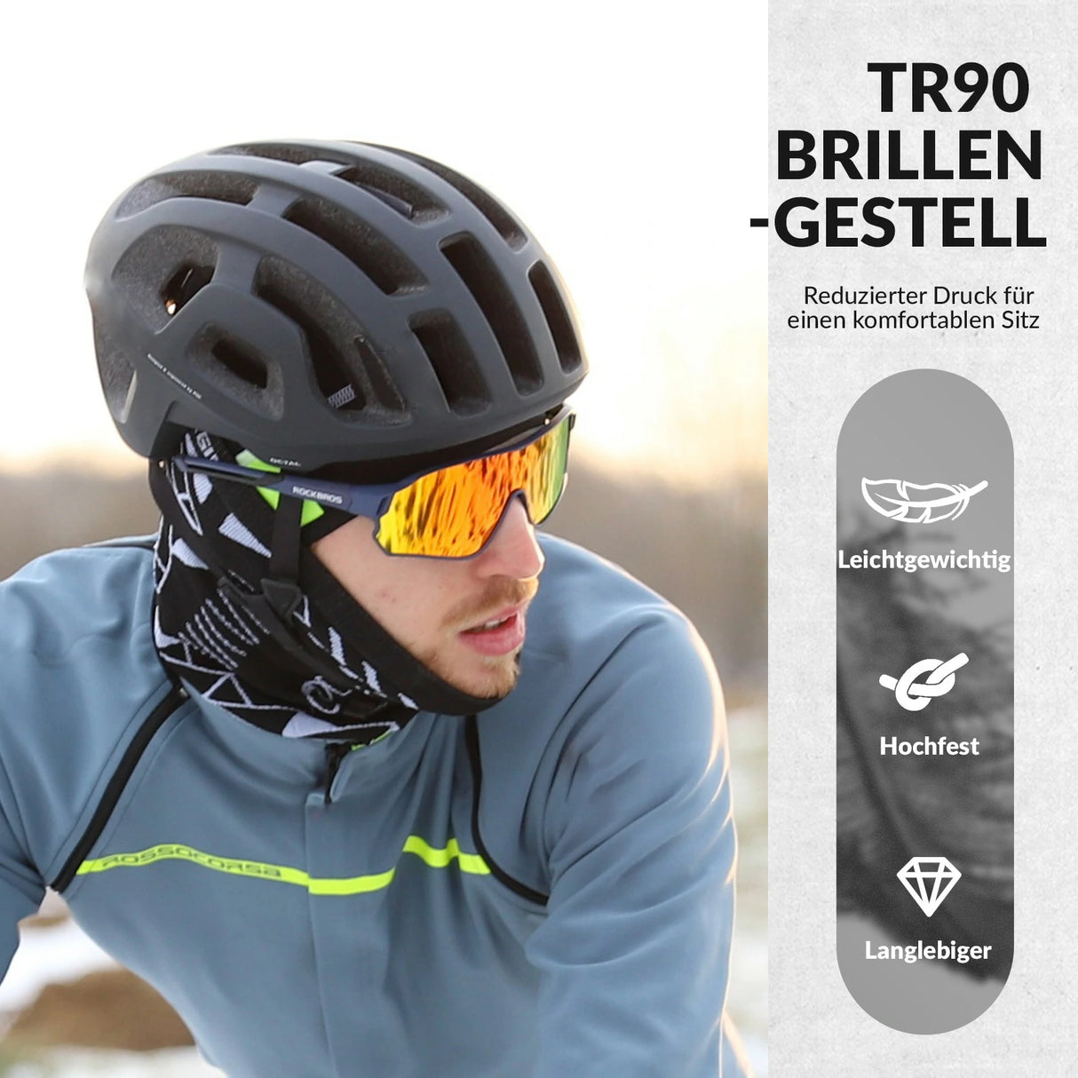 Fahrradbrille Polarisiert UV400 Schutz Ultraleicht - ROCKBROS-EU