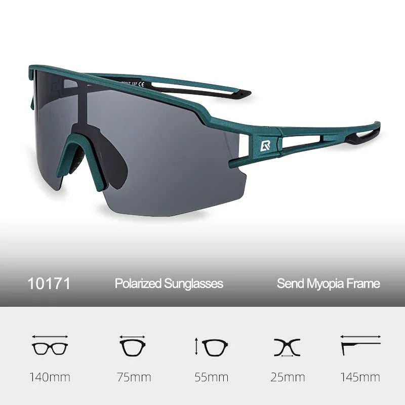 ROCKBROS Fahrradbrille – Polarisiert, UV400, für Outdoor‑Sport