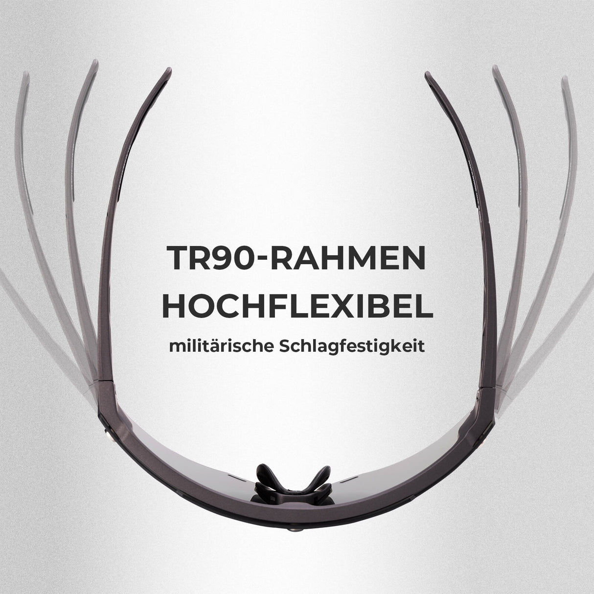 Fahrradbrille Polarisiert Magnetische Haftung Herren/Damen für Outdoorsport