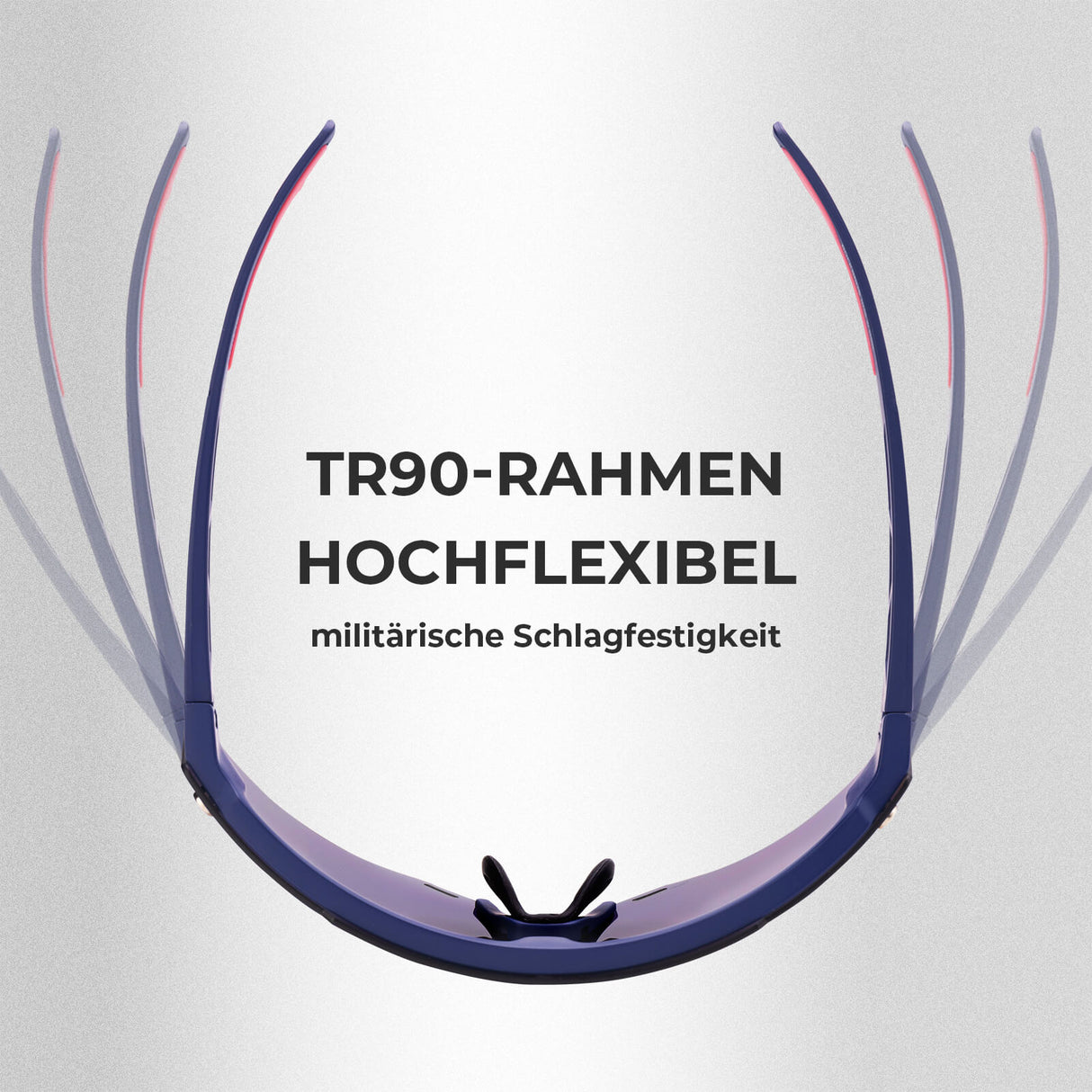 Fahrradbrille Polarisiert Magnetische Haftung Herren/Damen für Outdoorsport