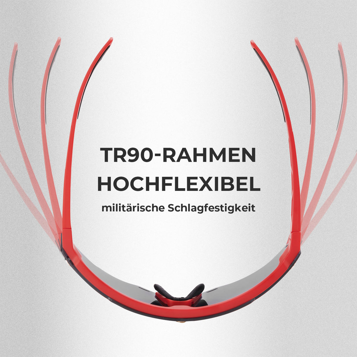 Fahrradbrille Polarisiert Magnetische Haftung Herren/Damen für Outdoorsport