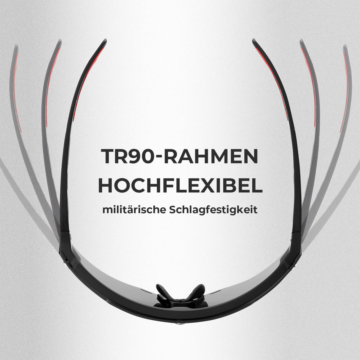Fahrradbrille Polarisiert Magnetische Haftung Herren/Damen für Outdoorsport