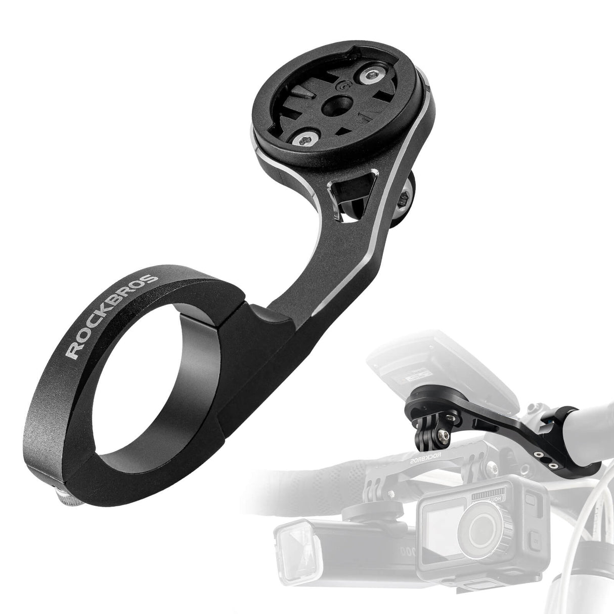 Fahrradcomputer Halterung – Kompatibel mit Garmin & Bryton GPS für 31,8 mm Lenker