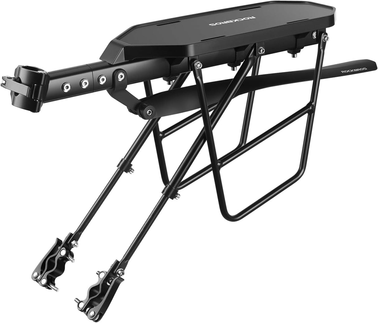 Fahrradgepäckträger mit Schutzblech Montage ohne Bohren 26-29 Zoll - ROCKBROS-EU