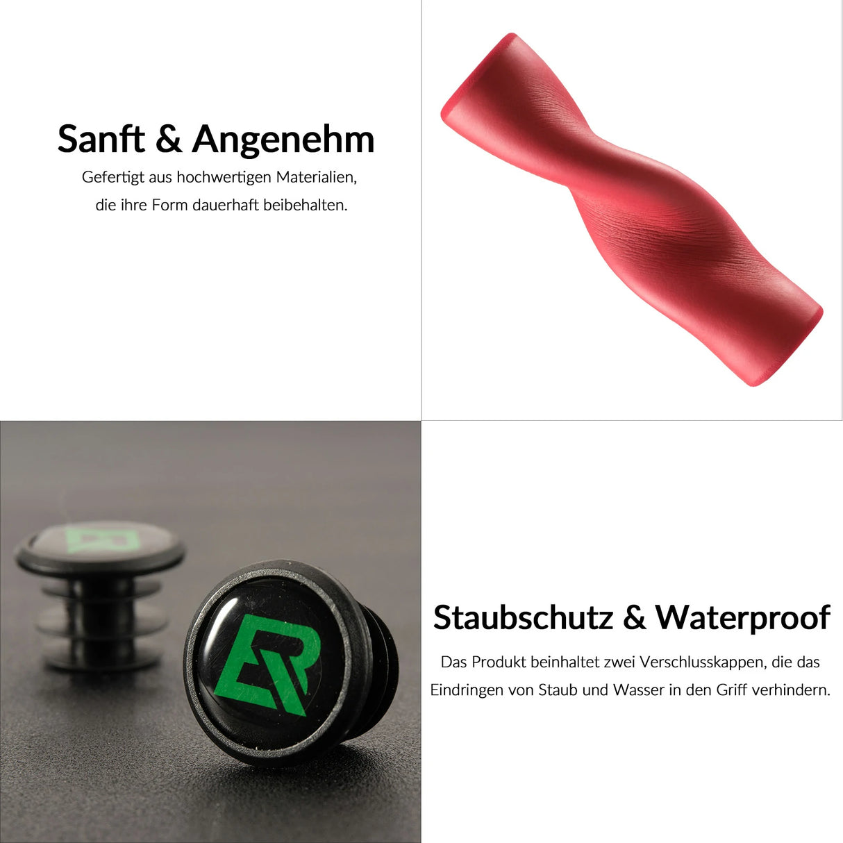 MTB‑Lenkergriffe – Silikon‑Komfortgriffe mit Barends