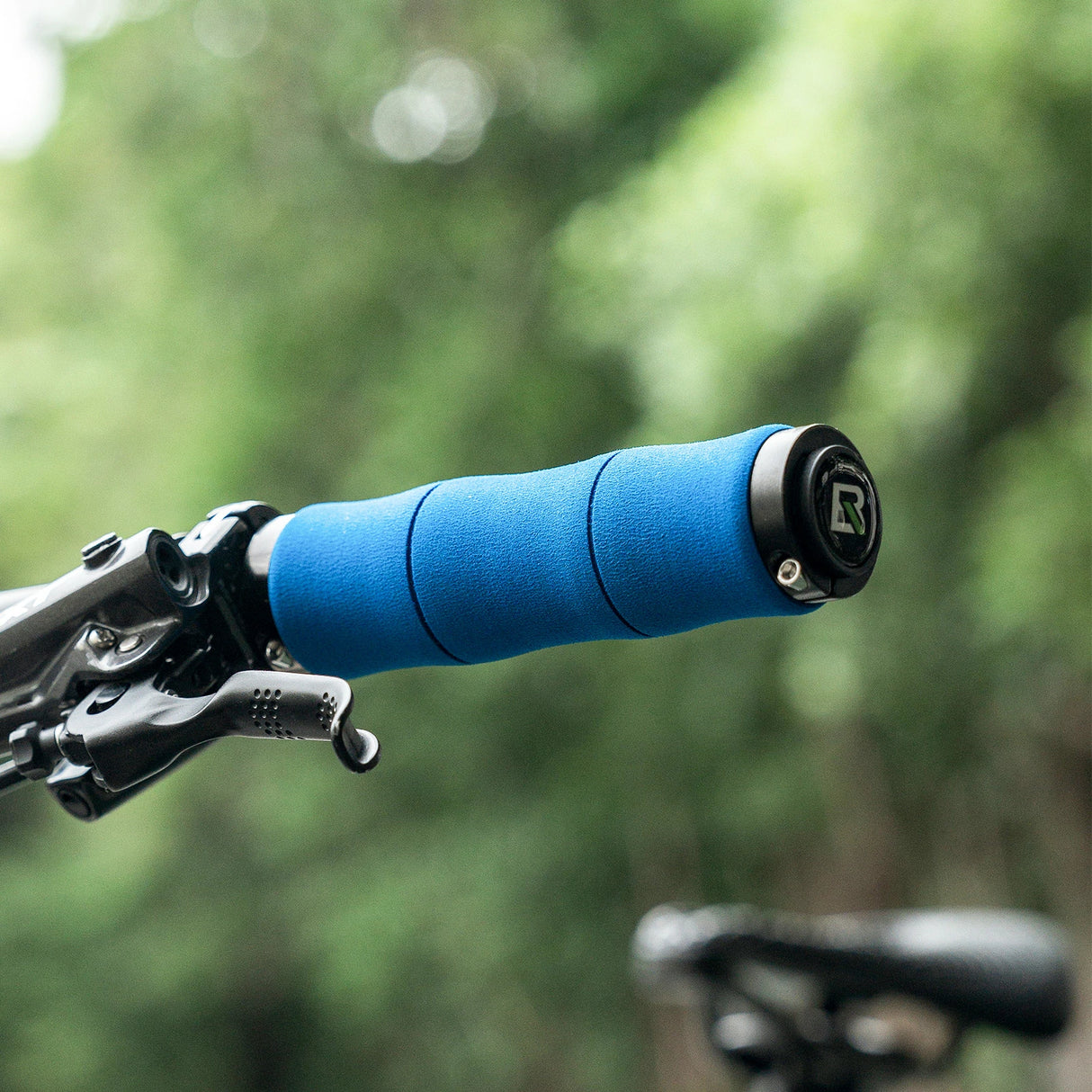 Fahrradgriffe – Rutschfeste EVA‑Schwammgriffe mit Aluminium, 22 mm