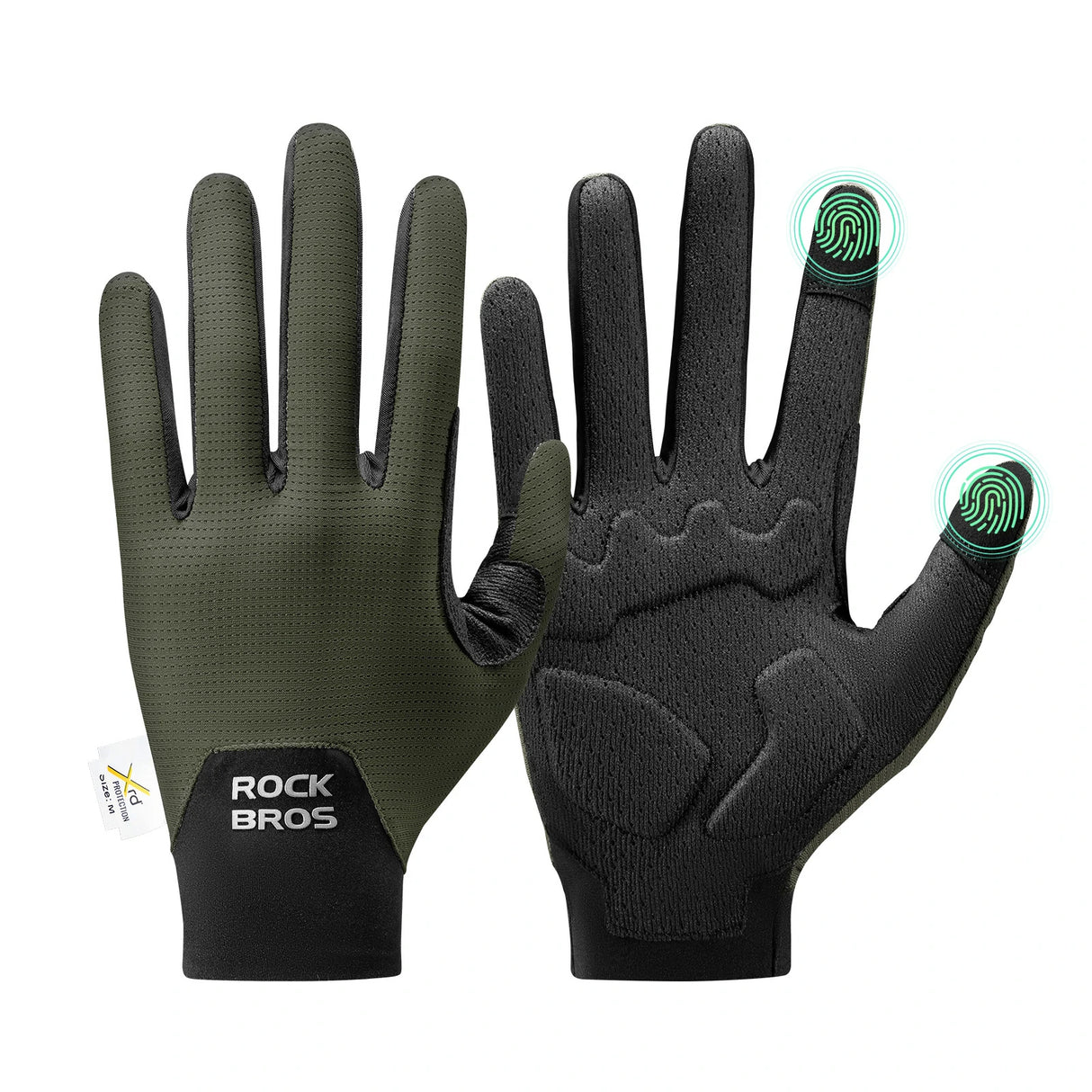 Fahrradhandschuhe – Stoßdämpfend, atmungsaktiv & Touchscreen‑kompatibel