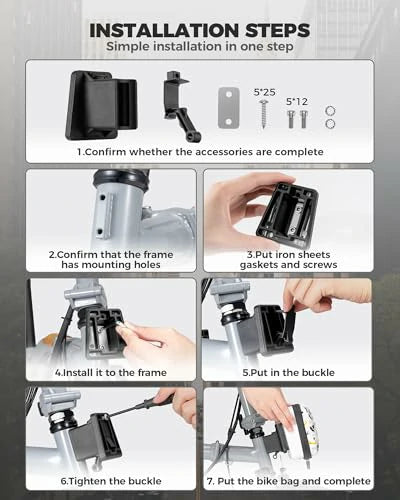 Fahrrad‑Lenkertasche für Brompton – Wasserdicht 1,9 L