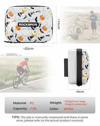 Fahrrad‑Lenkertasche für Brompton – Wasserdicht 1,9 L