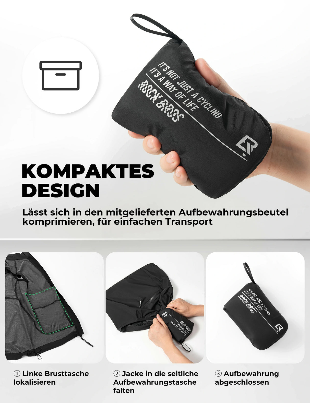 Fahrradweste Winddicht & Sonnengeschützt – Leicht, Atmungsaktiv & Schnelltrocknend