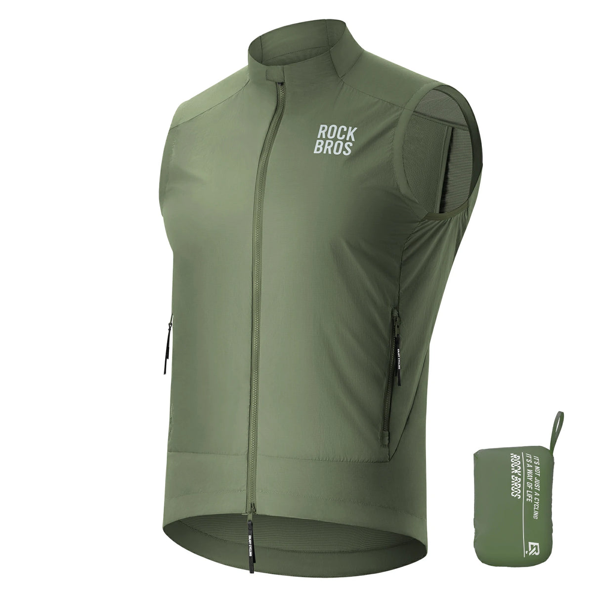 Fahrradweste Winddicht & Sonnengeschützt – Leicht, Atmungsaktiv & Schnelltrocknend