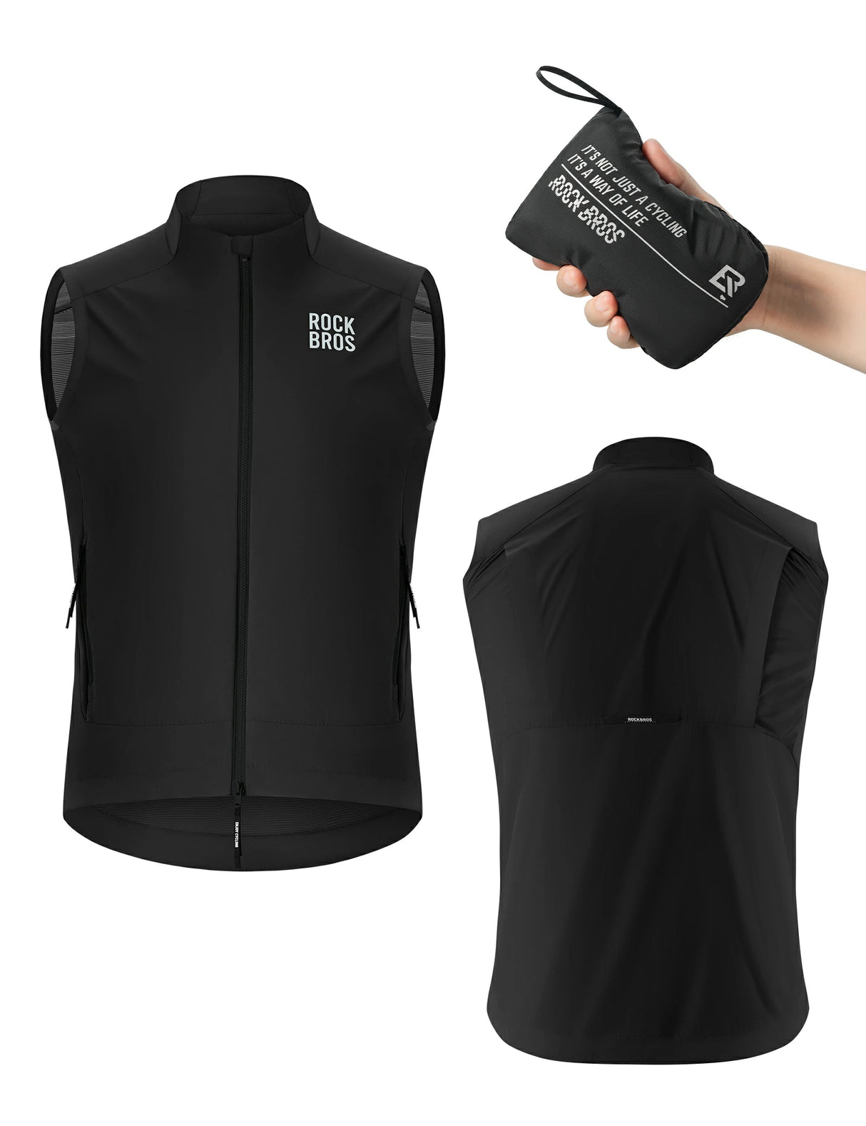 Fahrradweste Winddicht & Sonnengeschützt – Leicht, Atmungsaktiv & Schnelltrocknend