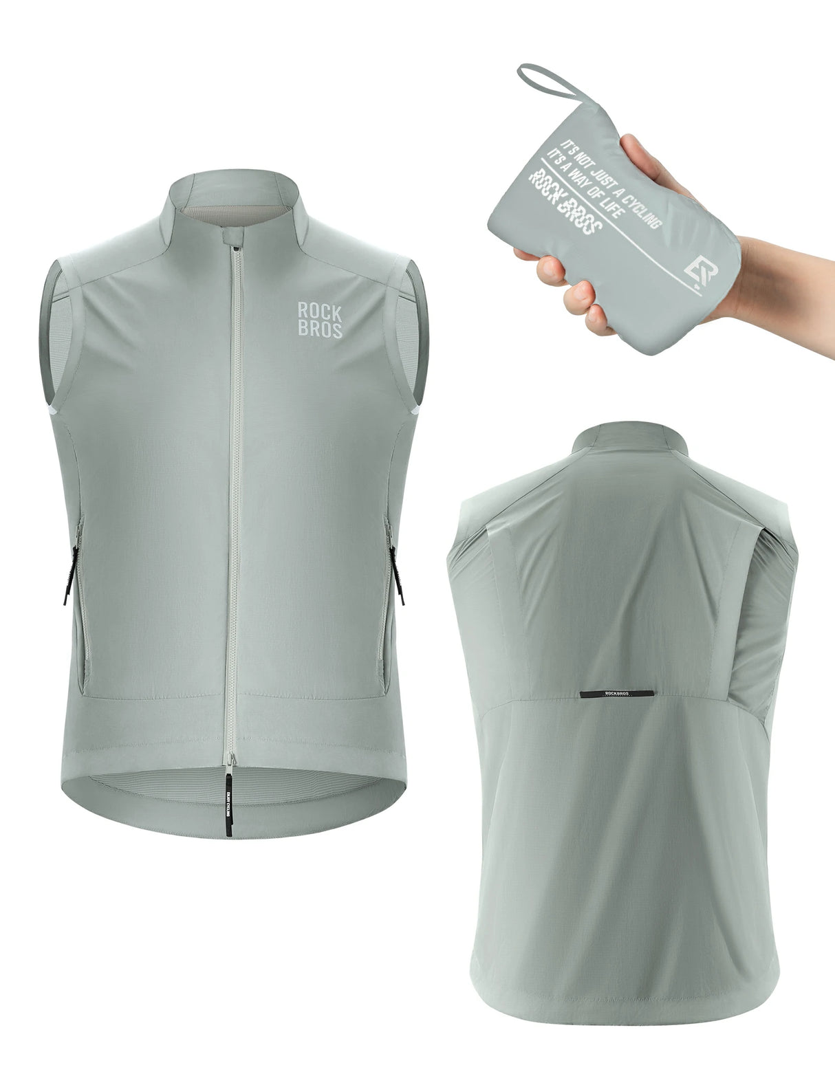 Fahrradweste Winddicht & Sonnengeschützt – Leicht, Atmungsaktiv & Schnelltrocknend