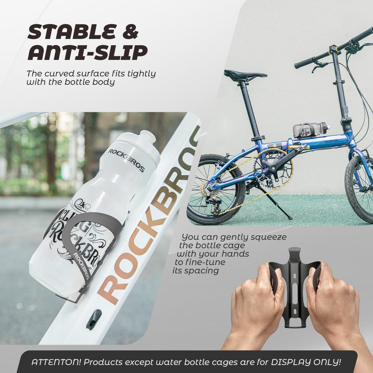 Flaschenhalter Fahrrad Getränkehalter – Leicht & Stabil aus Aluminiumlegierung